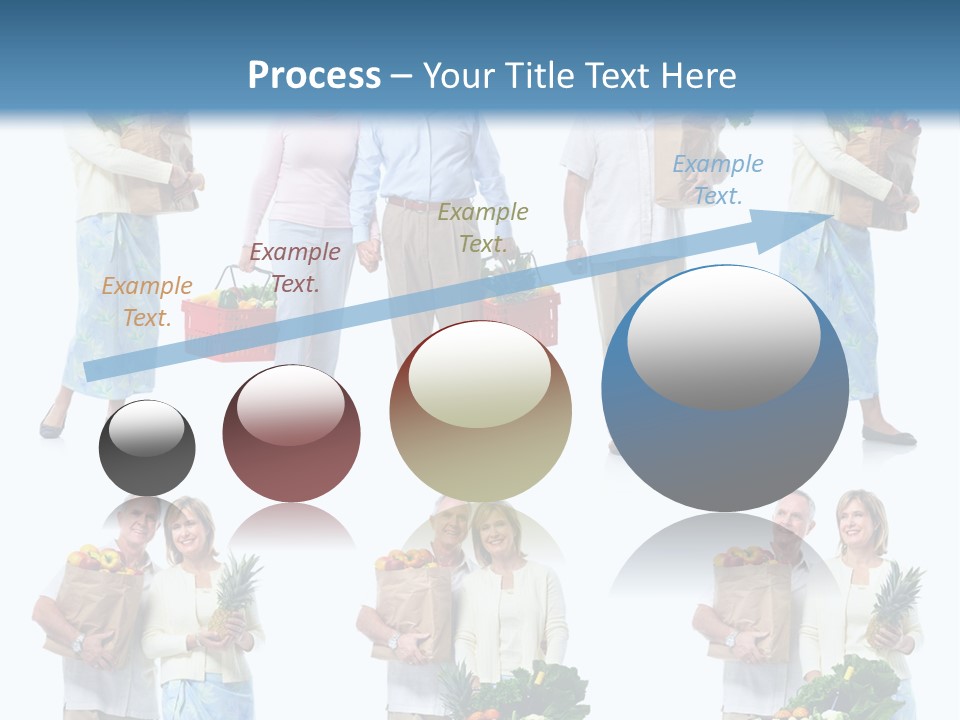 Organic Salad Orange PowerPoint Template