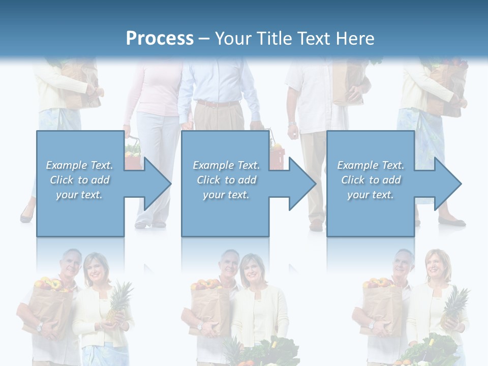 Organic Salad Orange PowerPoint Template
