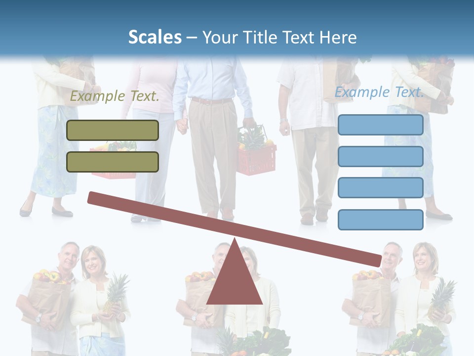 Organic Salad Orange PowerPoint Template