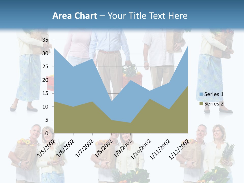 Organic Salad Orange PowerPoint Template