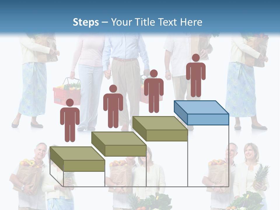 Organic Salad Orange PowerPoint Template