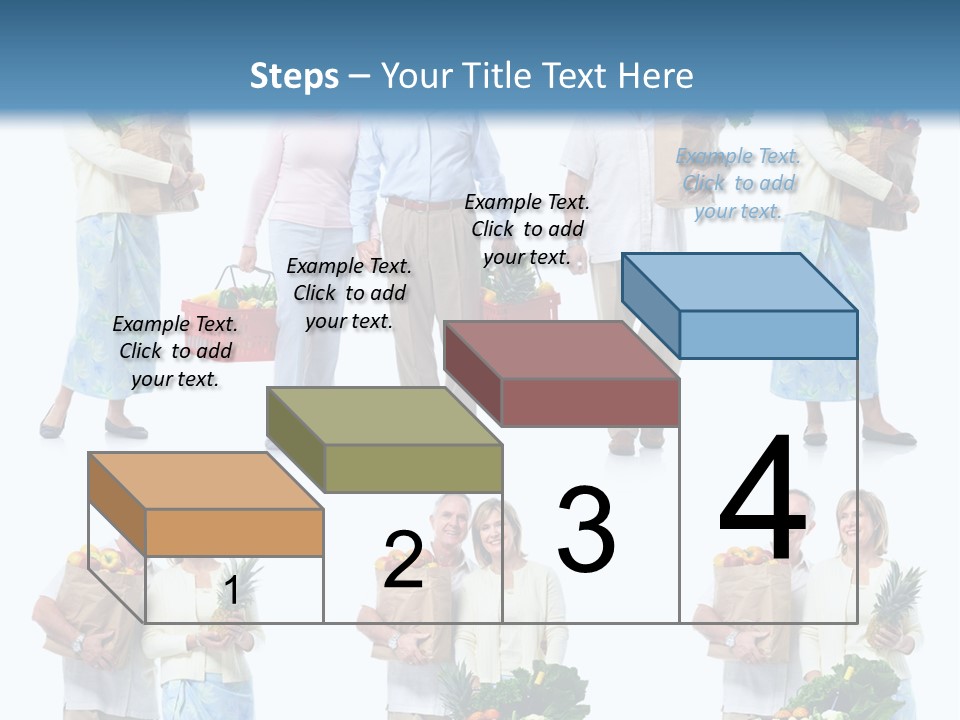 Organic Salad Orange PowerPoint Template