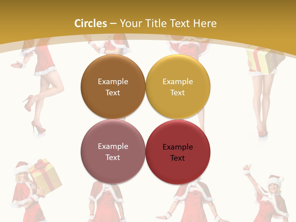 Full Party White PowerPoint Template