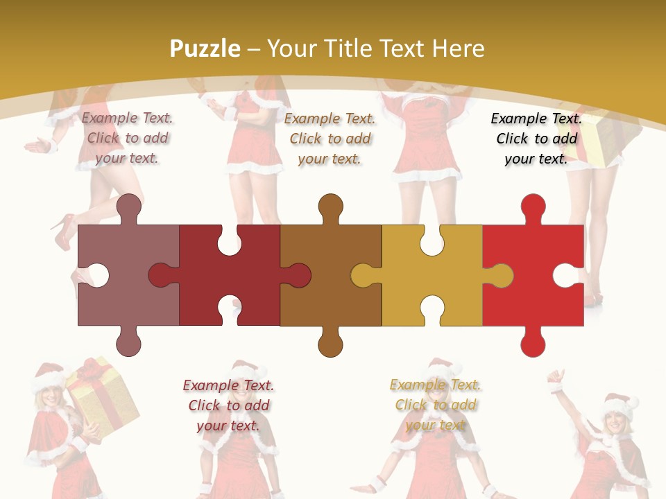 Full Party White PowerPoint Template