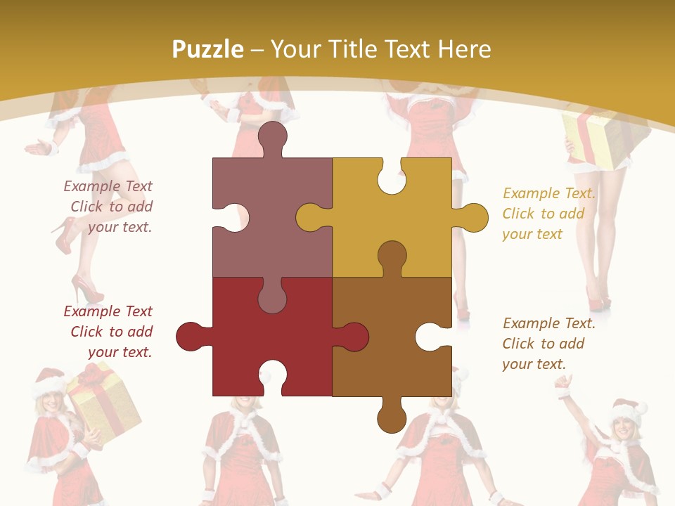 Full Party White PowerPoint Template