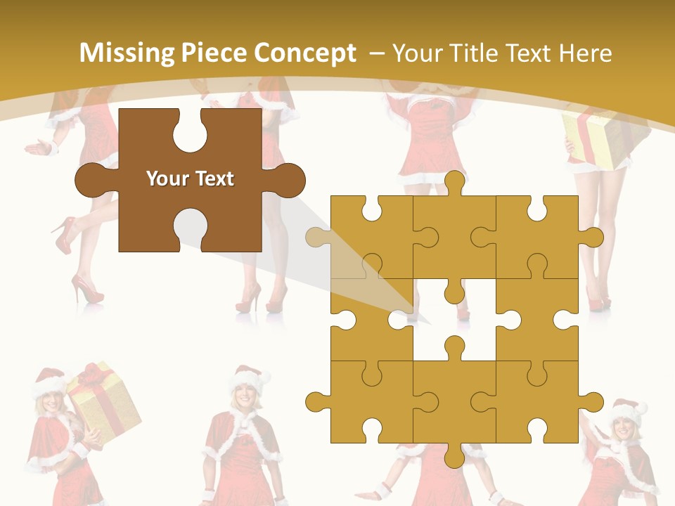 Full Party White PowerPoint Template