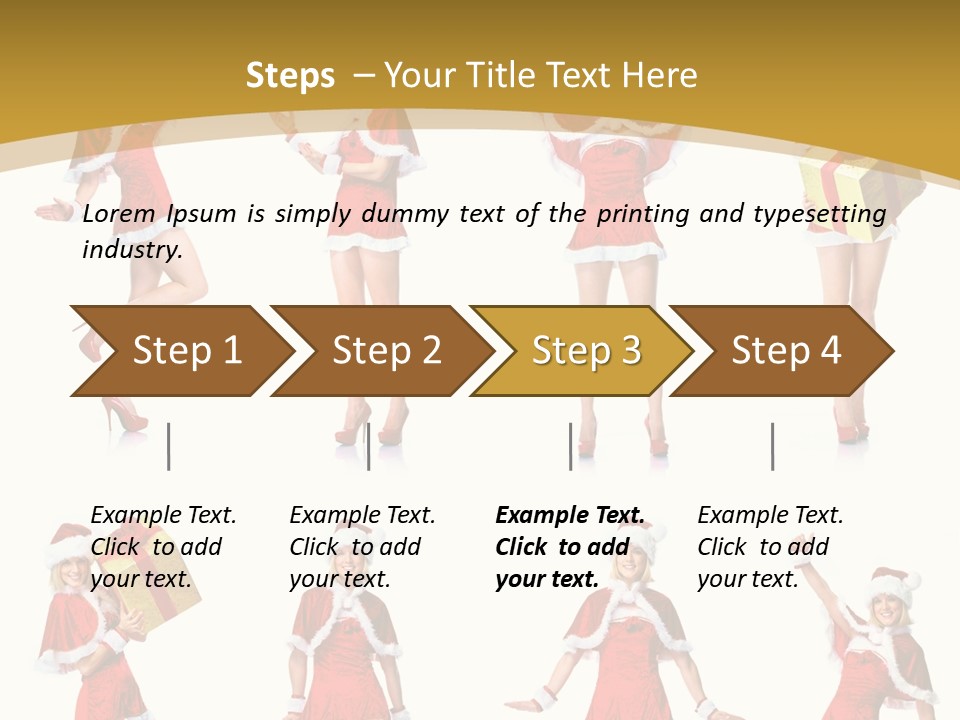 Full Party White PowerPoint Template