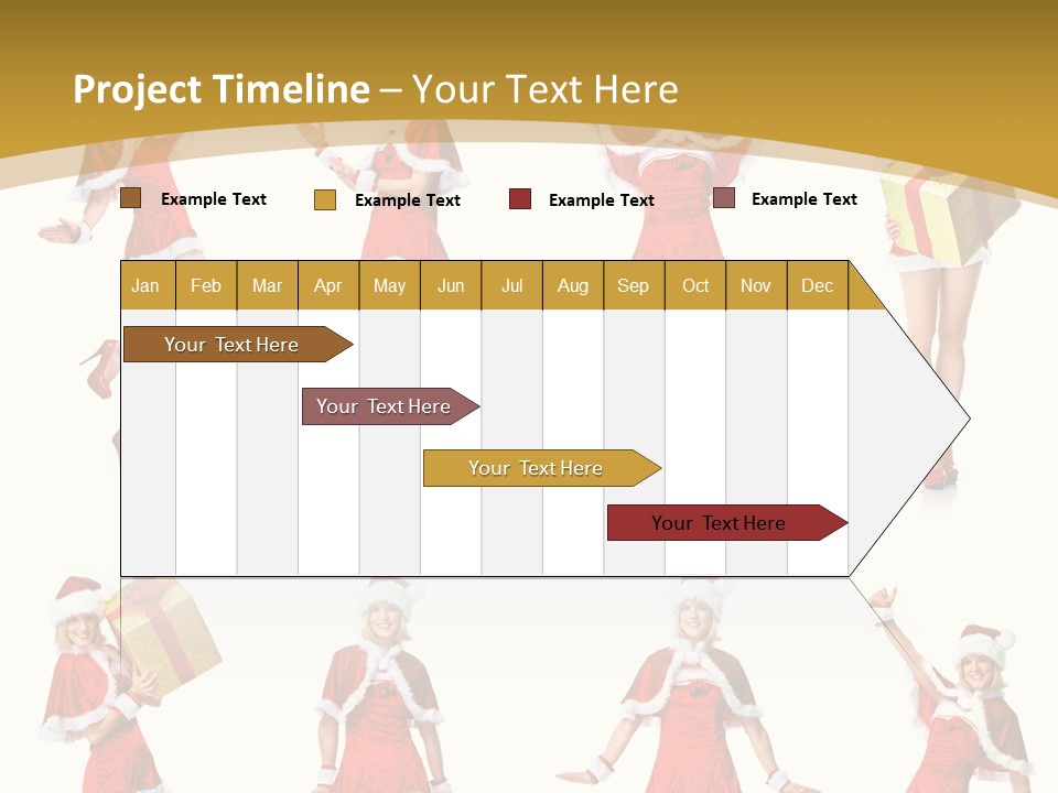 Full Party White PowerPoint Template