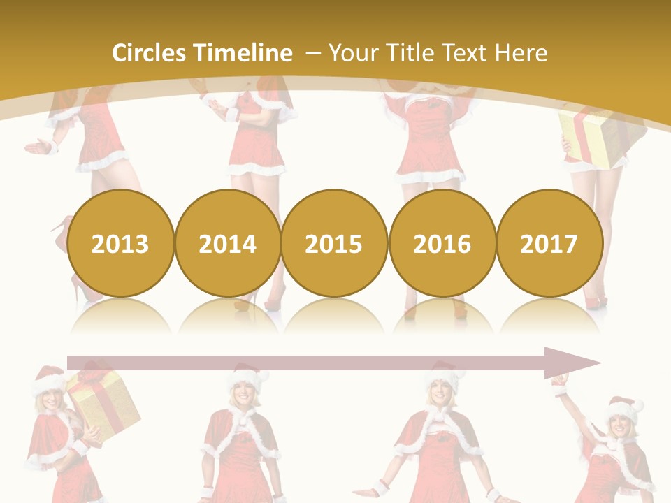 Full Party White PowerPoint Template