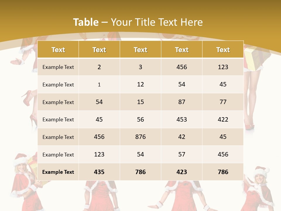 Full Party White PowerPoint Template