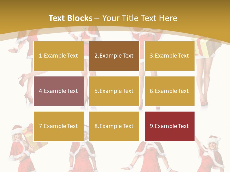 Full Party White PowerPoint Template