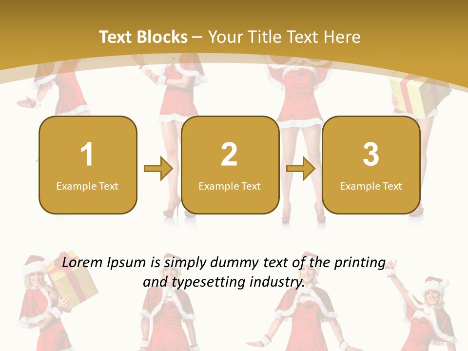 Full Party White PowerPoint Template