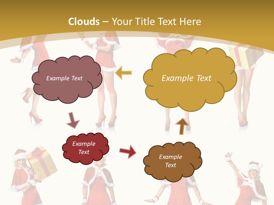 Full Party White PowerPoint Template