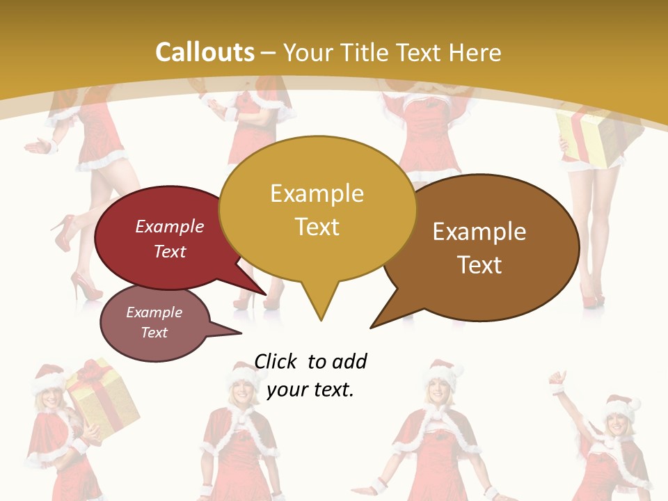 Full Party White PowerPoint Template