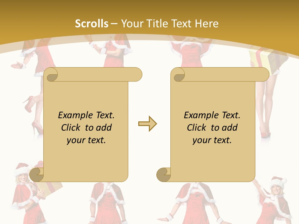 Full Party White PowerPoint Template