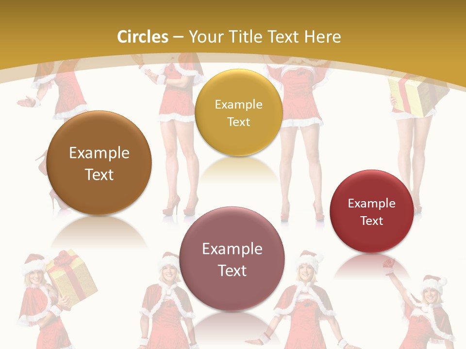 Full Party White PowerPoint Template