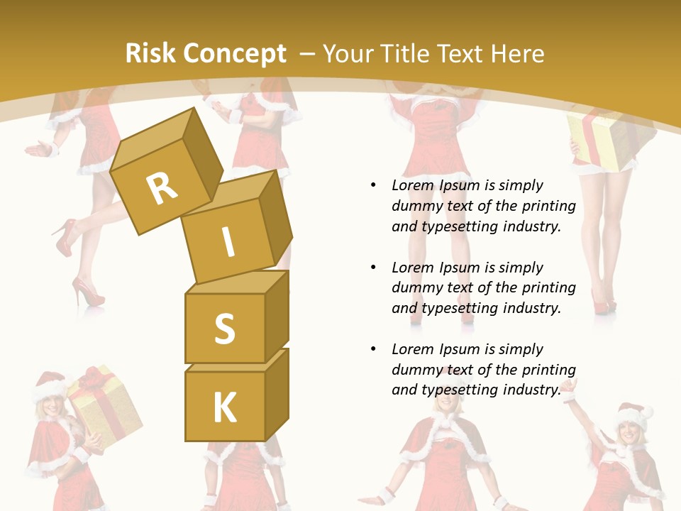 Full Party White PowerPoint Template