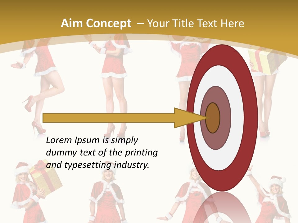 Full Party White PowerPoint Template