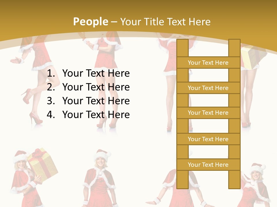 Full Party White PowerPoint Template