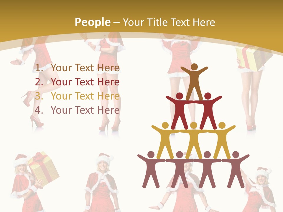 Full Party White PowerPoint Template