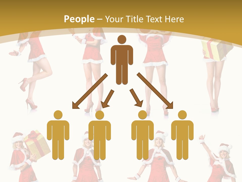 Full Party White PowerPoint Template