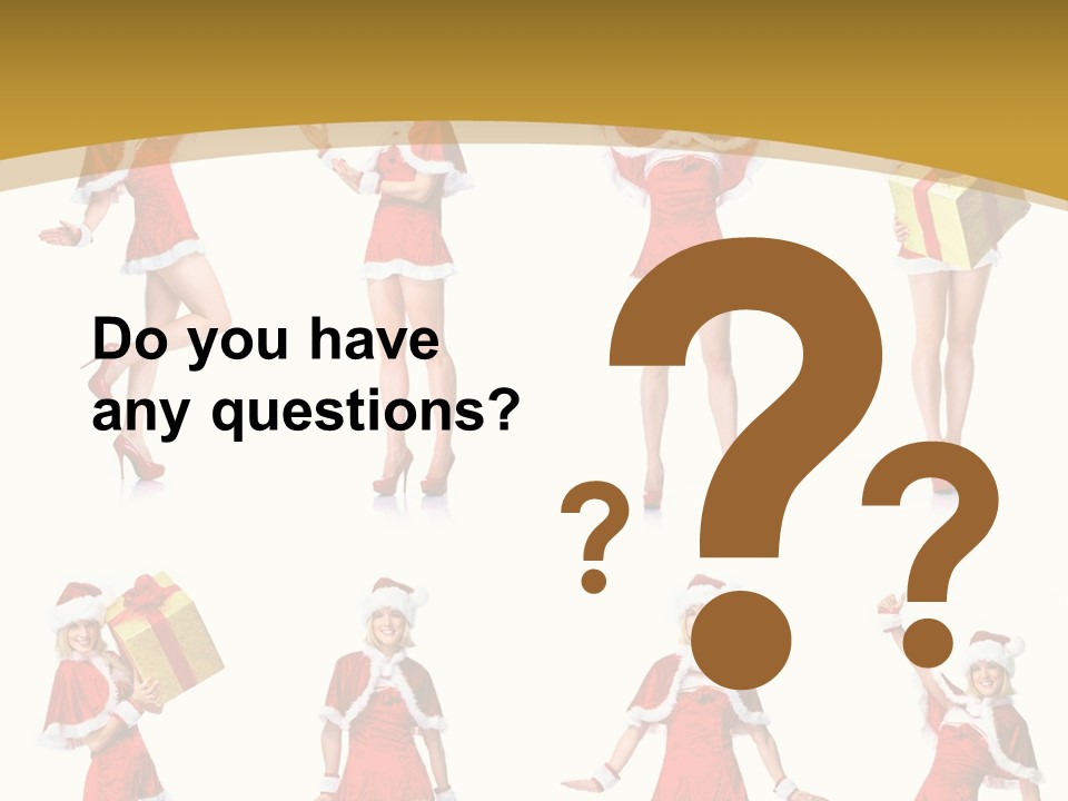 Full Party White PowerPoint Template