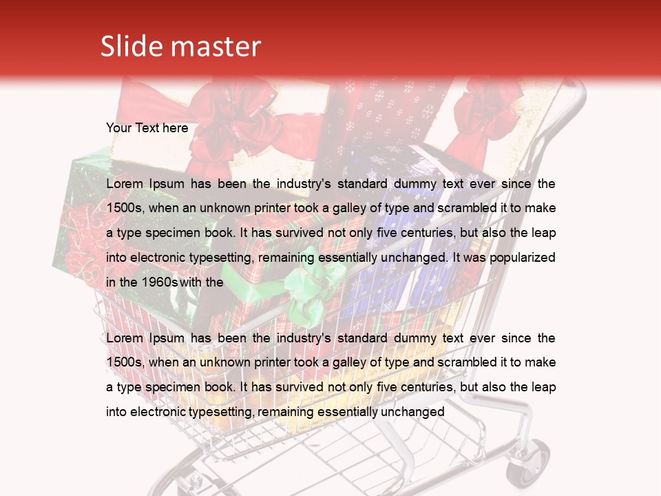 Background Buy Celebration PowerPoint Template