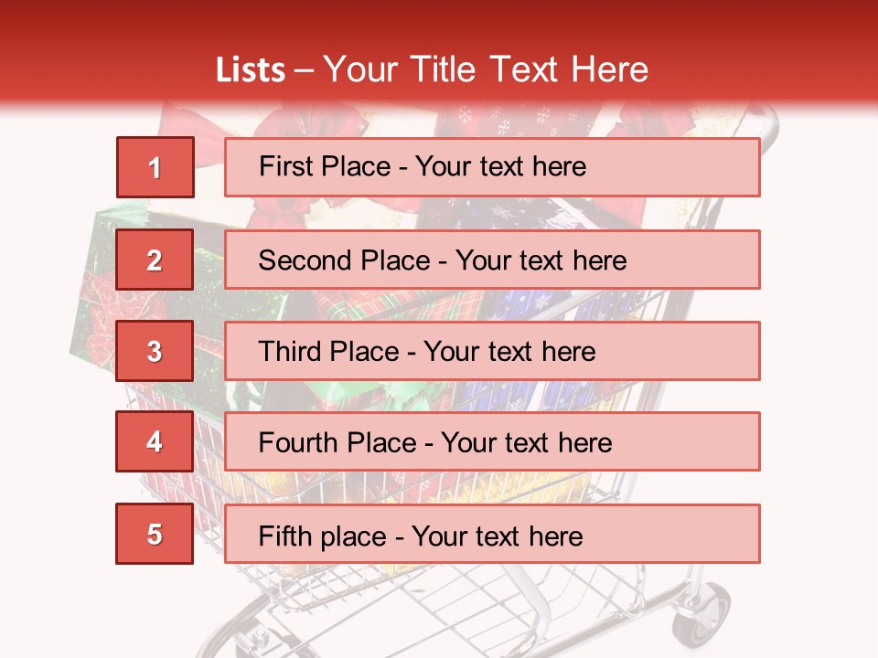 Background Buy Celebration PowerPoint Template
