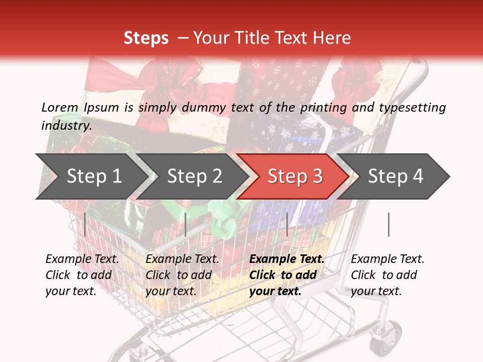 Background Buy Celebration PowerPoint Template