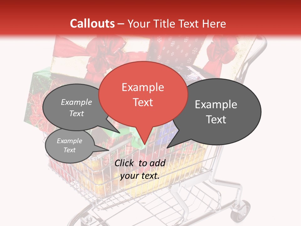 Background Buy Celebration PowerPoint Template