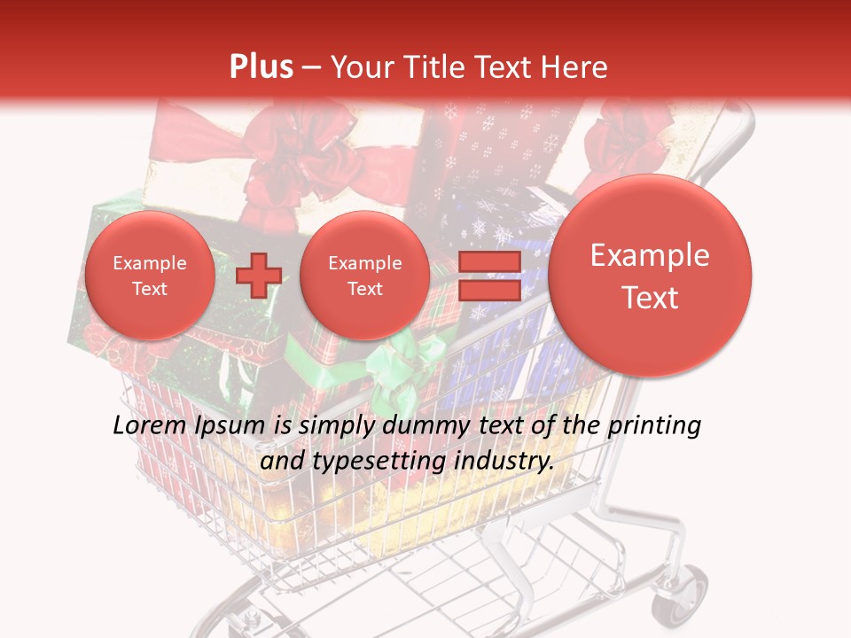 Background Buy Celebration PowerPoint Template