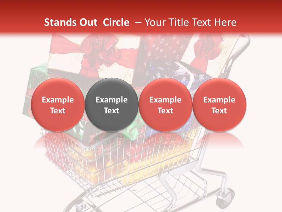 Background Buy Celebration PowerPoint Template