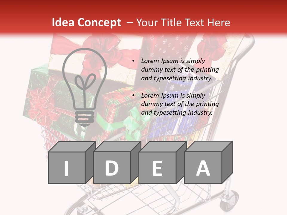 Background Buy Celebration PowerPoint Template