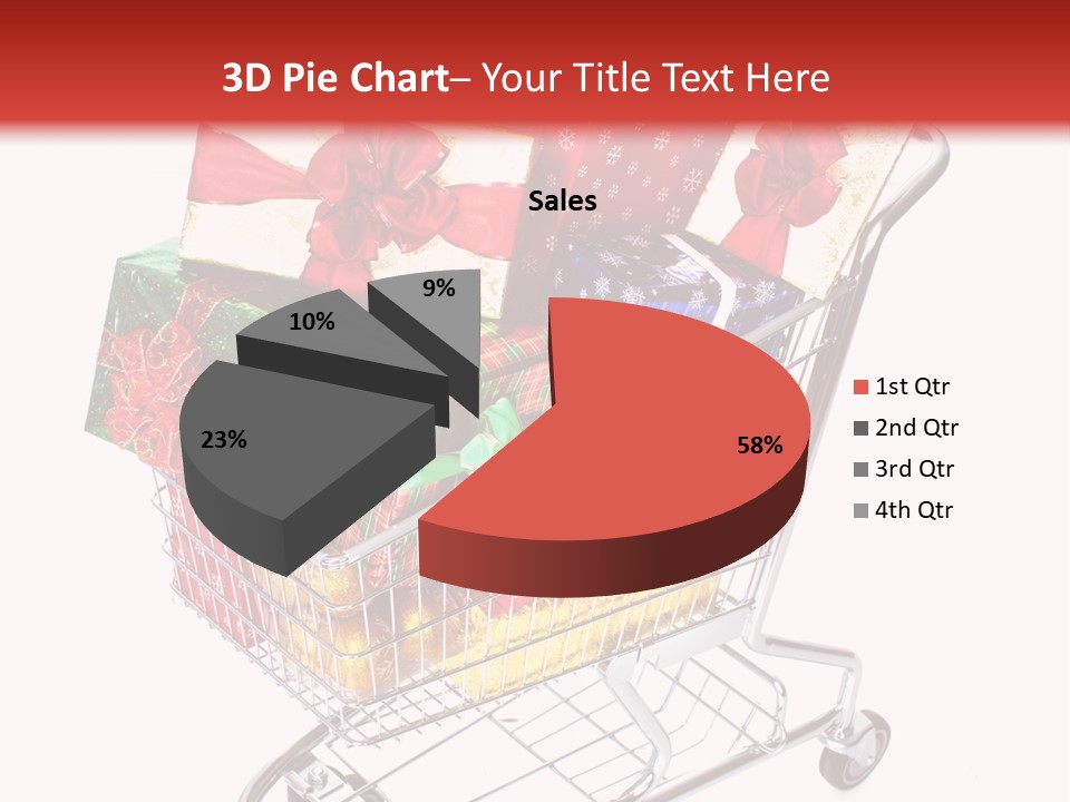 Background Buy Celebration PowerPoint Template