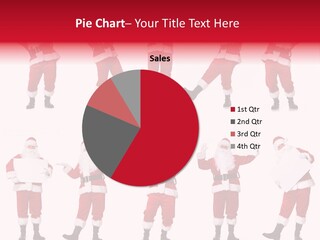 Men Xmas Costume PowerPoint Template