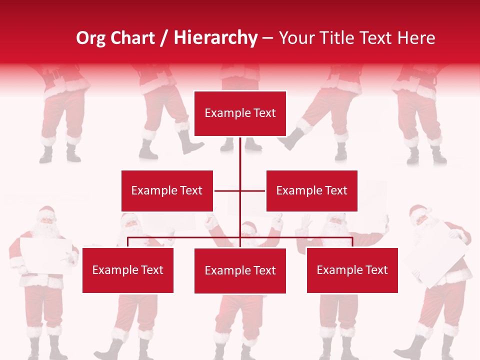 Men Xmas Costume PowerPoint Template