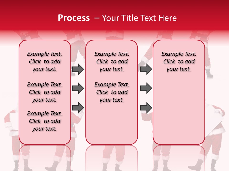 Men Xmas Costume PowerPoint Template