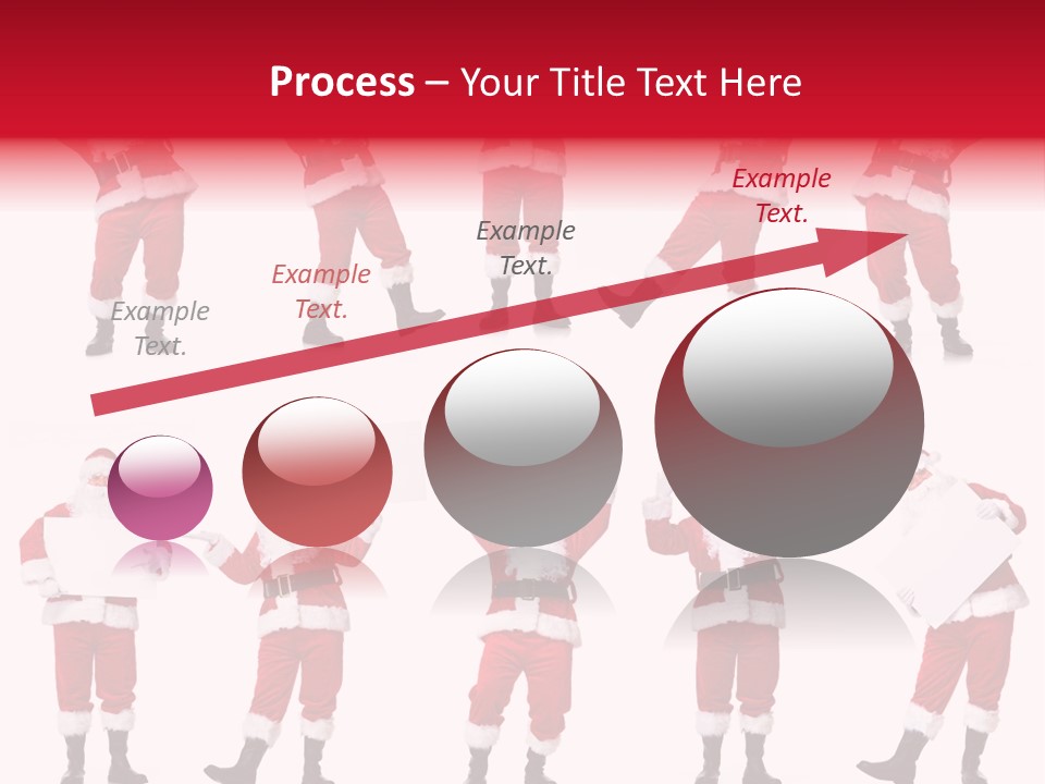 Men Xmas Costume PowerPoint Template