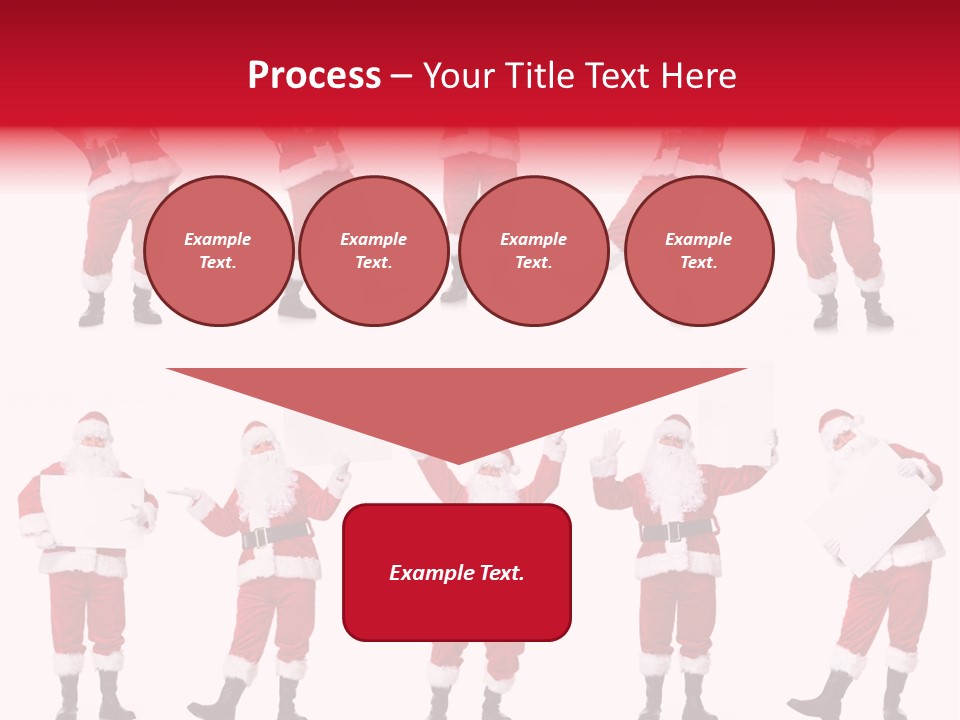 Men Xmas Costume PowerPoint Template
