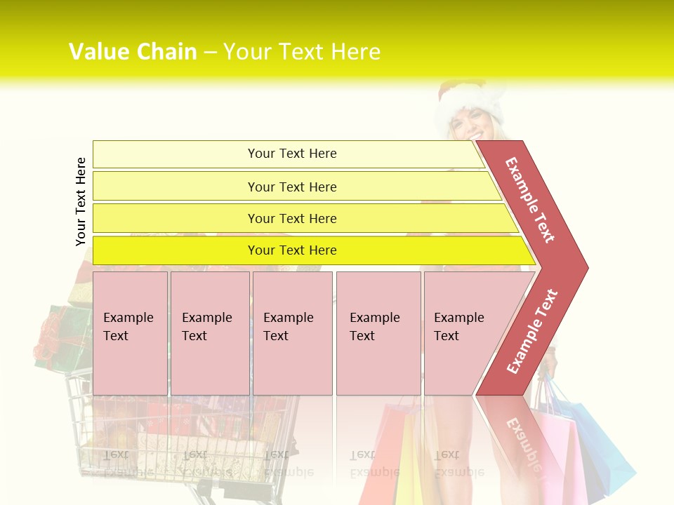 Lady Cap Isolated PowerPoint Template