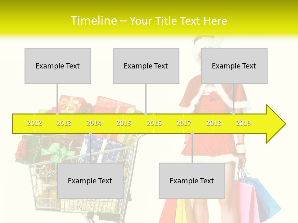 Lady Cap Isolated PowerPoint Template