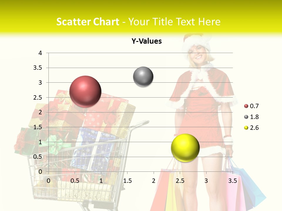 Lady Cap Isolated PowerPoint Template