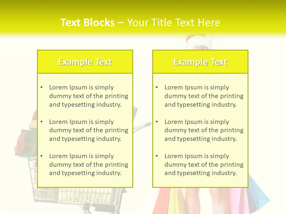 Lady Cap Isolated PowerPoint Template