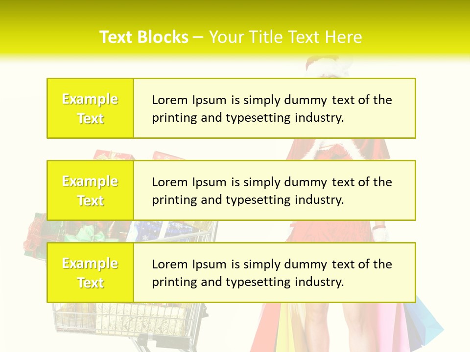 Lady Cap Isolated PowerPoint Template