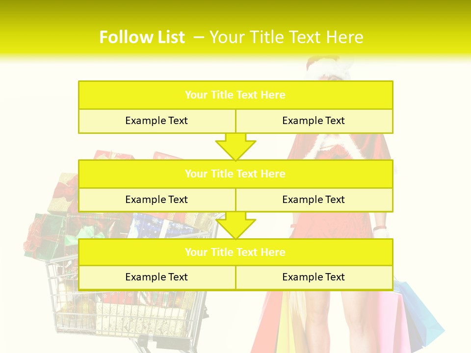 Lady Cap Isolated PowerPoint Template