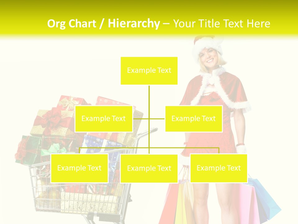 Lady Cap Isolated PowerPoint Template