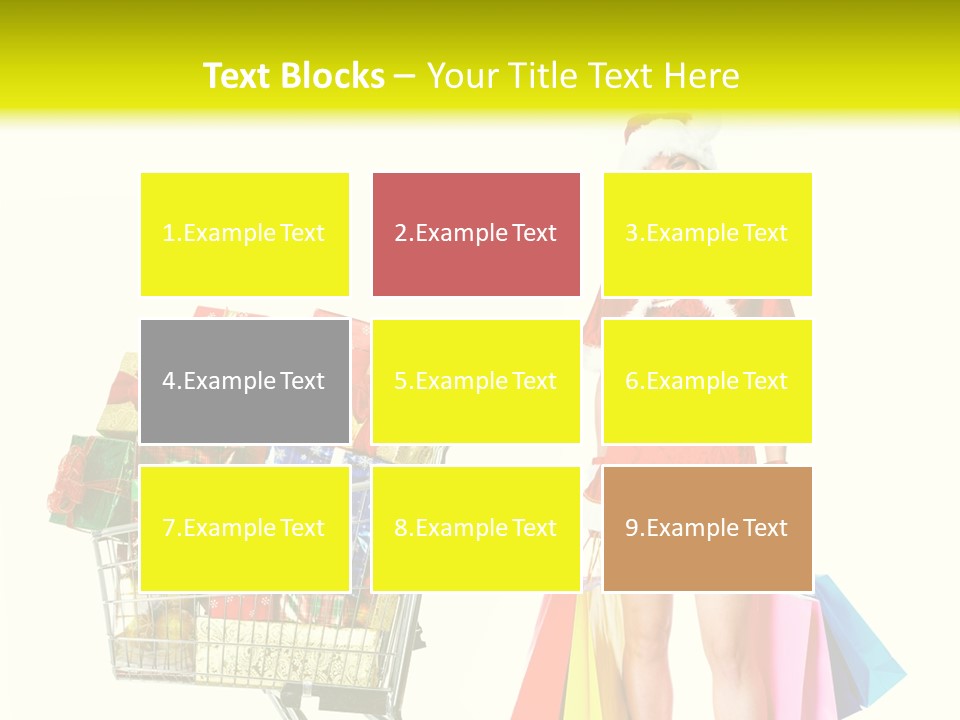 Lady Cap Isolated PowerPoint Template