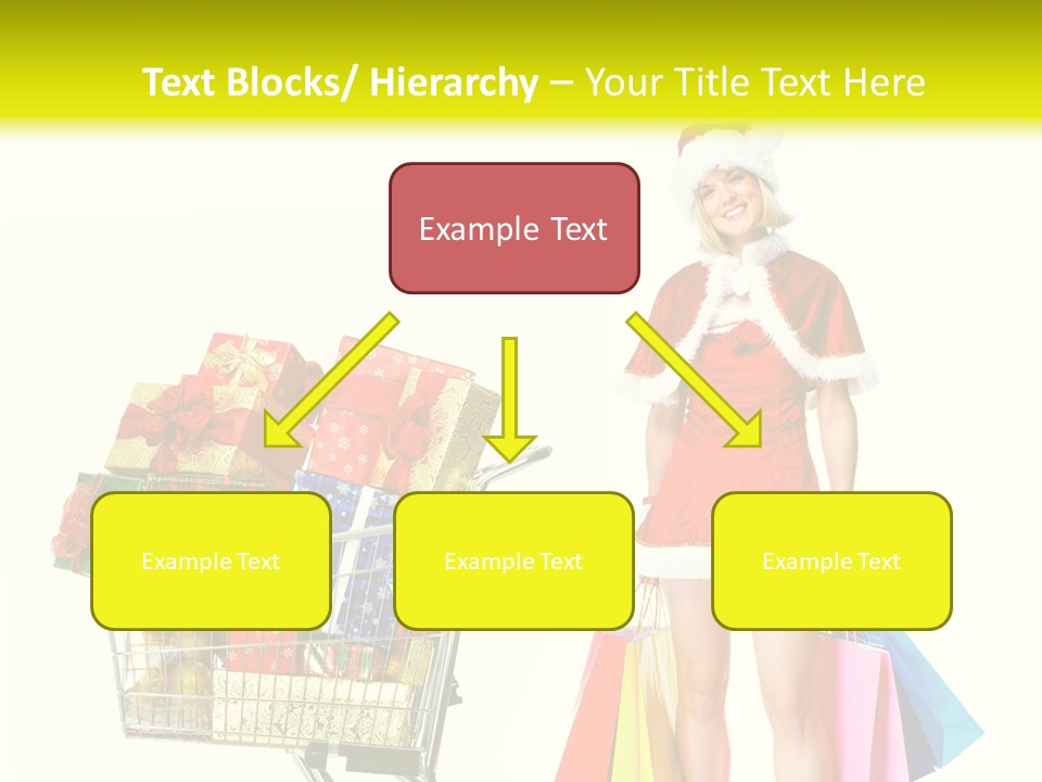 Lady Cap Isolated PowerPoint Template