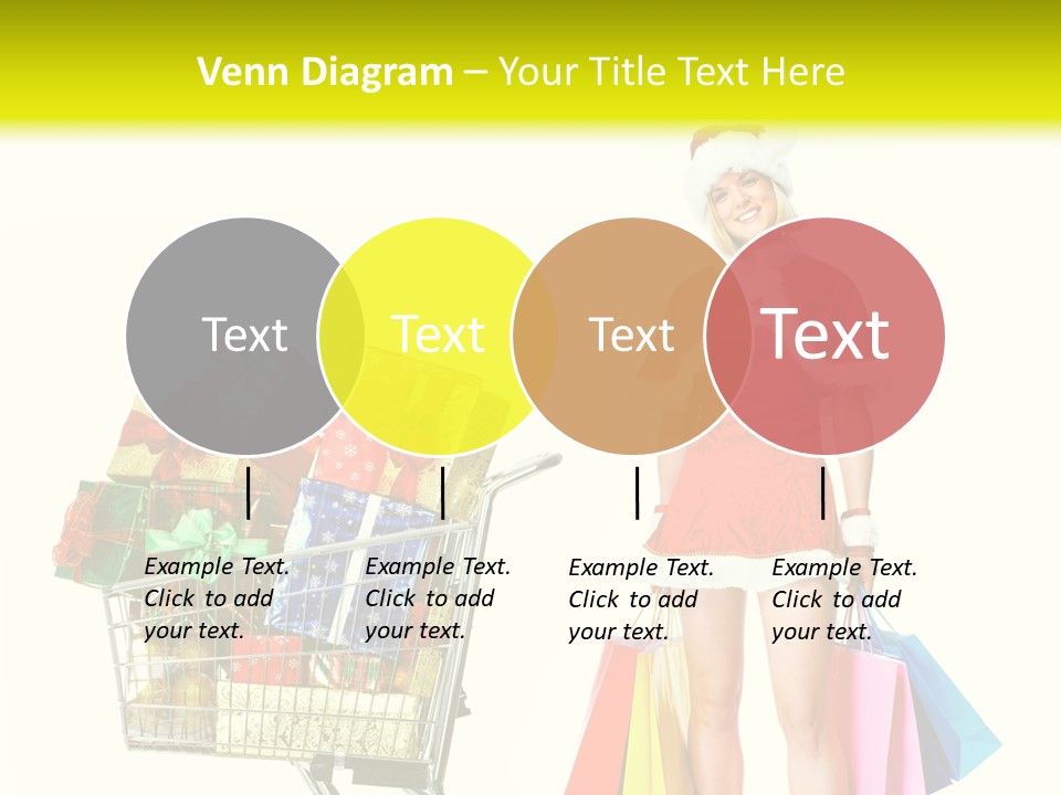 Lady Cap Isolated PowerPoint Template