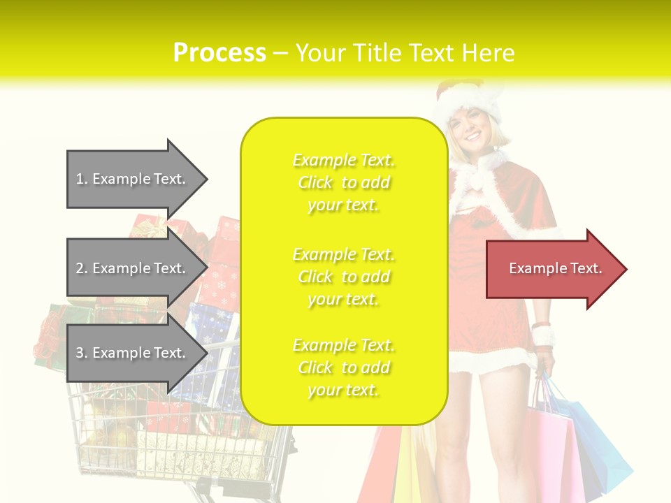 Lady Cap Isolated PowerPoint Template